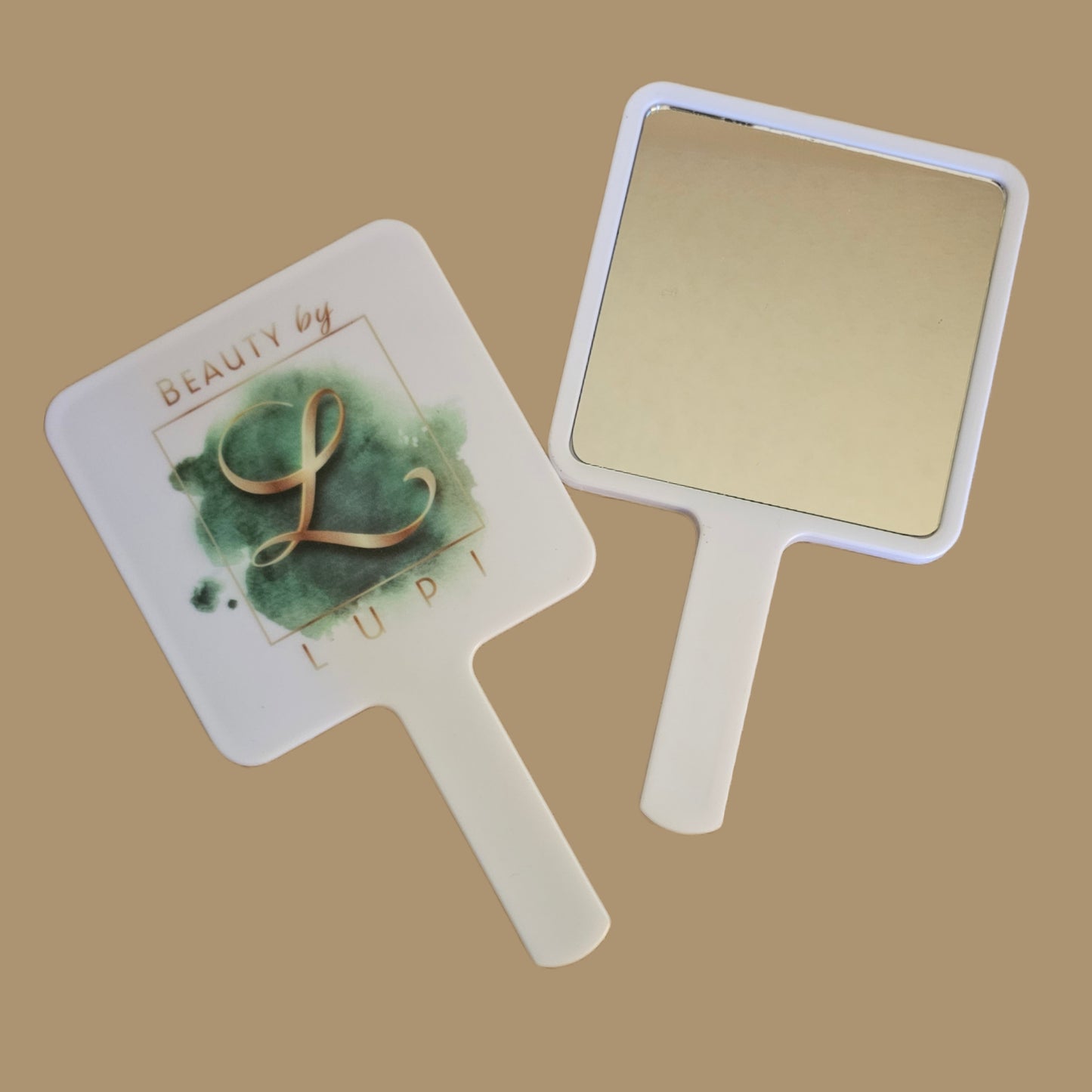 "Beauty by Lupi" Small Handheld Mirror